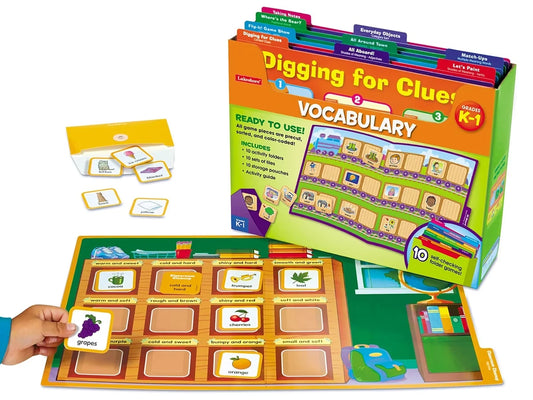 Vocabulary Folder Game Library - K-Gr. 1 - US 7490
