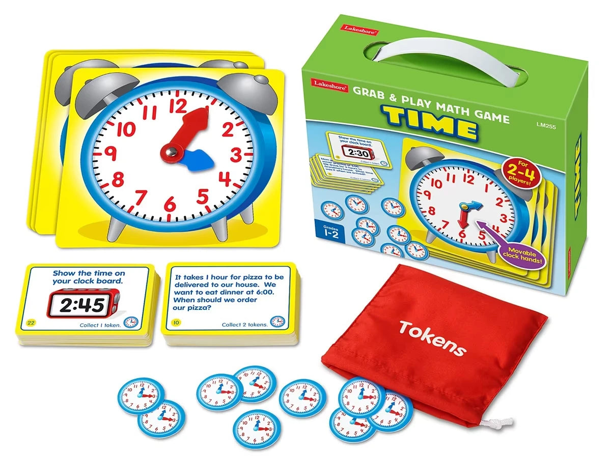 Time Grab & Play Game - Gr. 1-2 - US 9672
