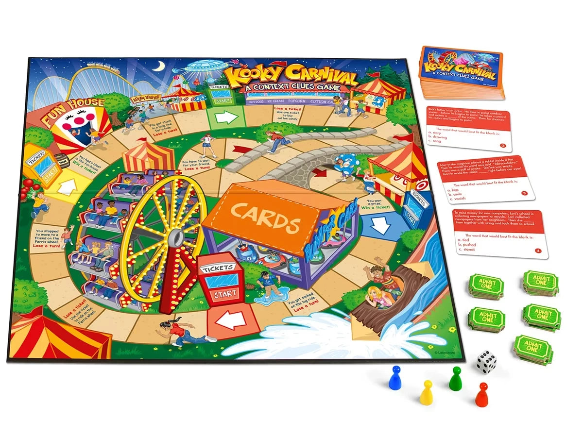 Kooky Carnival: Context Clues Game - US 4764