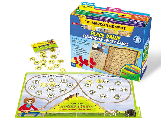 Place Value Folder Game Library - Gr. 2-3 - US 4958