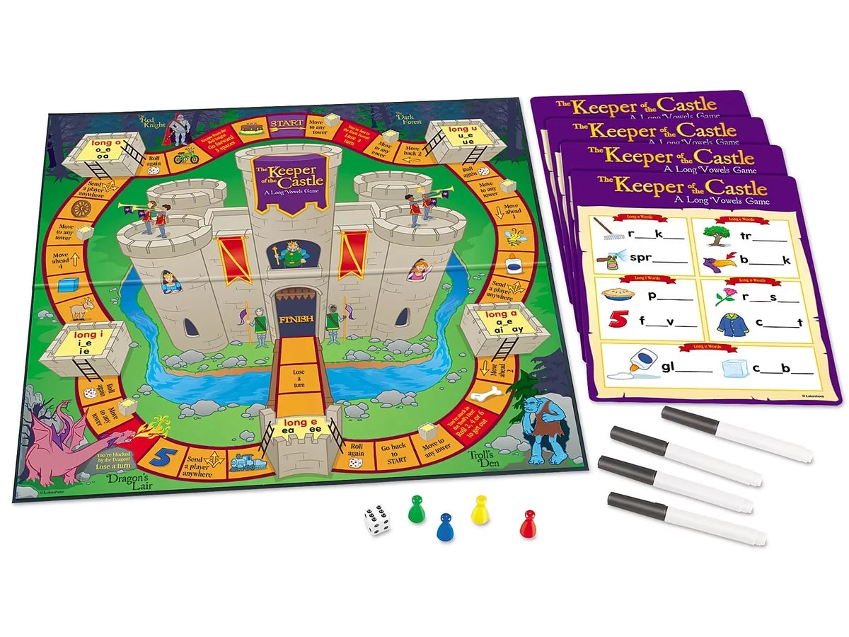Keeper of the Castle: Long Vowels Game - US 5028