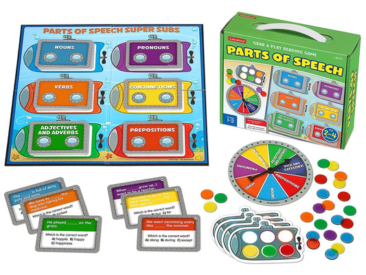 Parts of Speech Grab & Play Game - Gr. 1-2 - US 7581