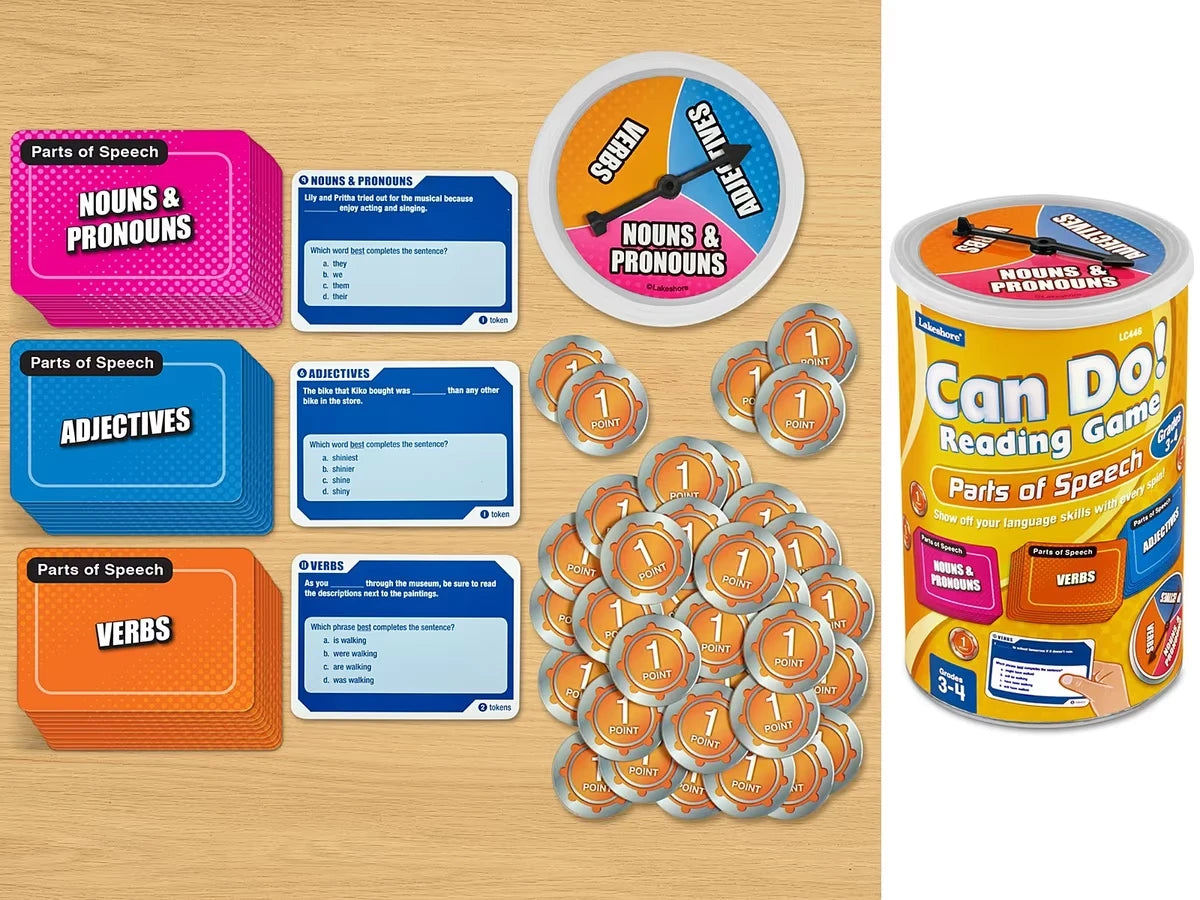 Can Do! Parts of Speech Game - Gr. 3-4 - US 4006