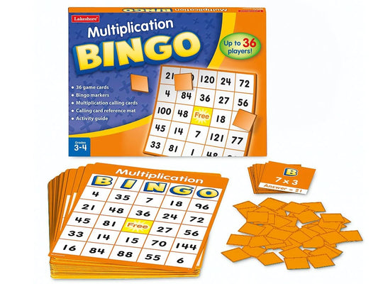 Multiplication Bingo - US 1093