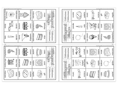 Bilingual Bingo Workbook - US 6479