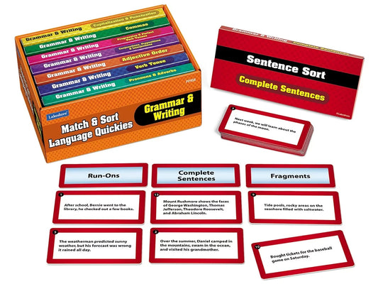 Match & Sort Grammar & Writing Quickies - Gr. 4-5 - US 2700