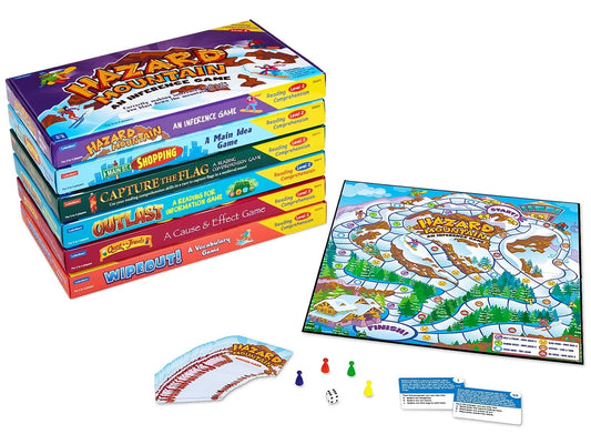 Reading Comprehension Games Library - Gr. 4-5 - US 9910