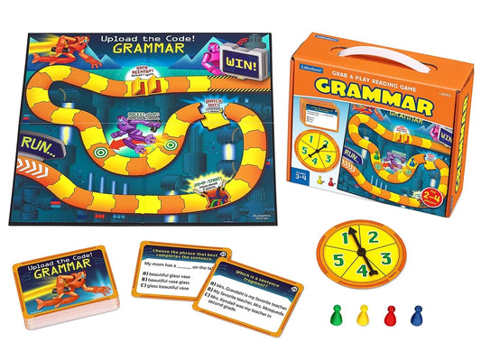 Grammar Grab & Play Game - Gr. 3-4 - US 6514