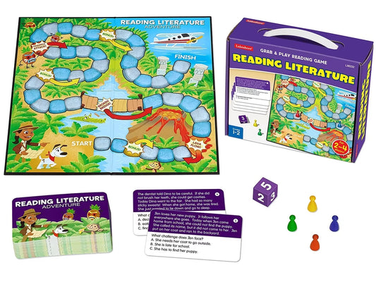 Reading Literature Grab & Play Game - Gr. 1-2 - US 8750
