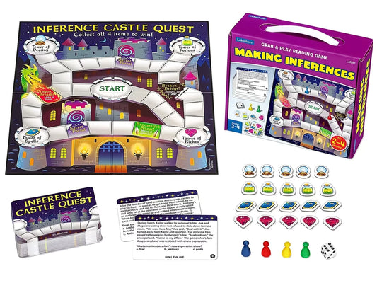 Making Inferences Grab & Play Game - Gr. 3-4 - US 9888