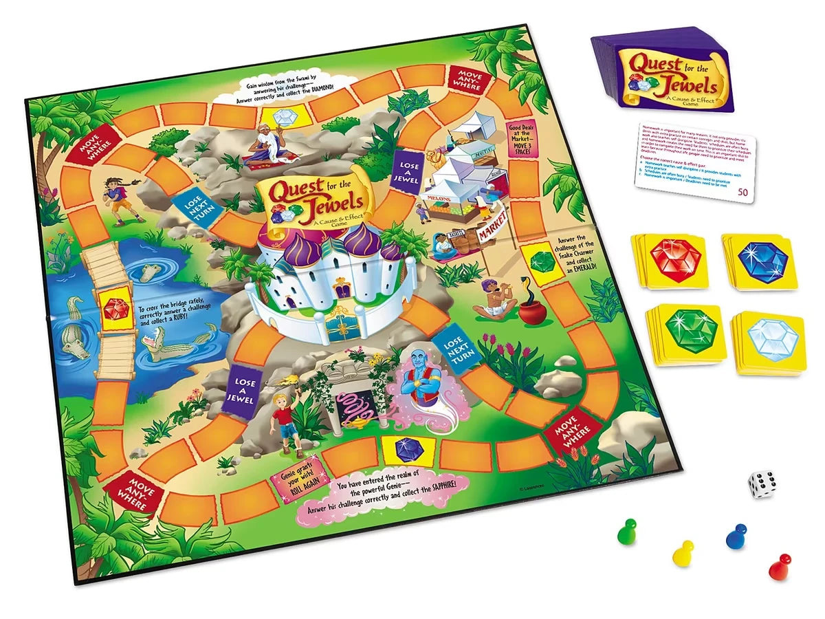 Quest for the Jewels: Cause & Effect Game - US 3528