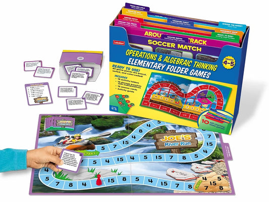 Operations & Algebraic Thinking Folder Game Library - Gr. 4-5 - US 1662
