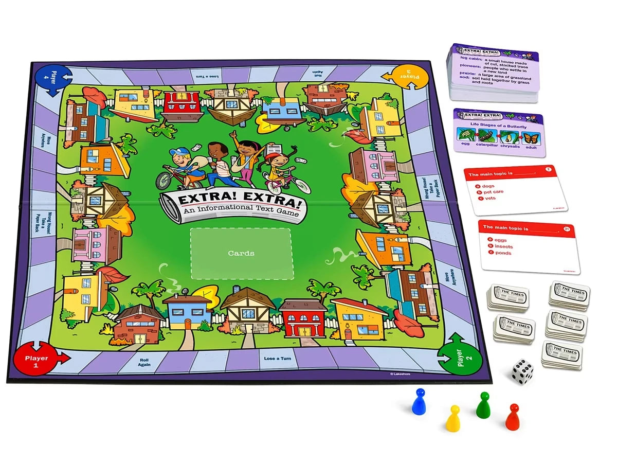 Extra! Extra!: Informational Text Game - US 2702