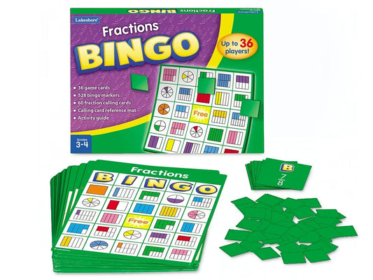 Fractions Bingo - US 6156