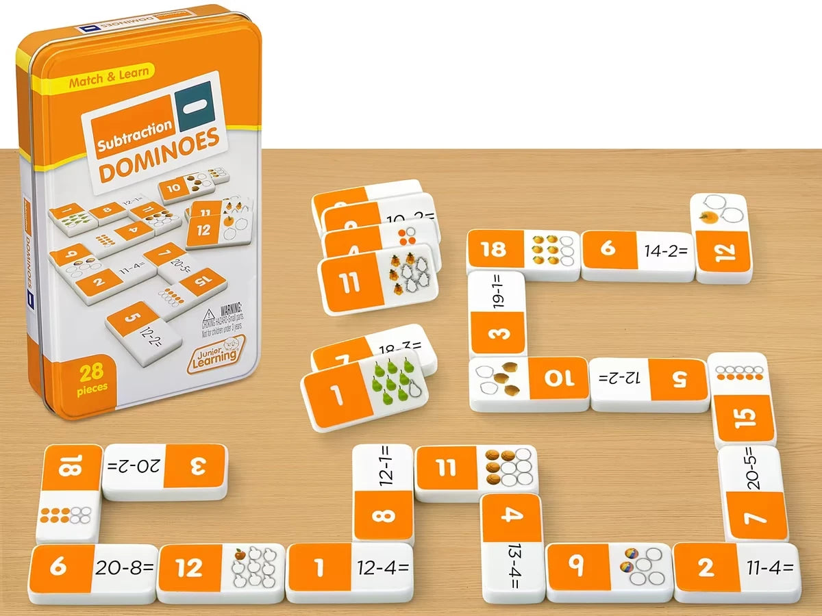 Mastering Subtraction Dominoes - US 5781