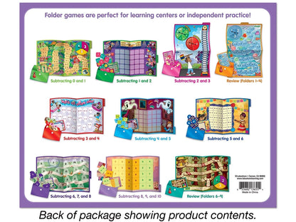 Subtraction Facts Folder Game Library - K-Gr. 2 - US 7532