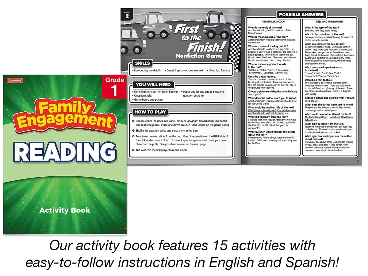 Family Engagement Reading Pack - Gr. 1 - US 8164