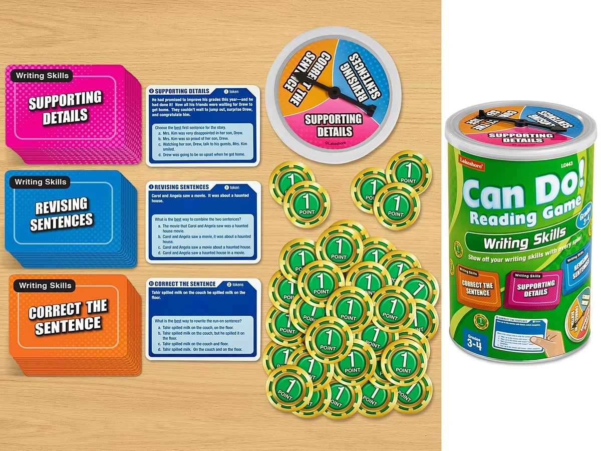 Can Do! Writing Skills Game - Gr. 3-4 - US 8772