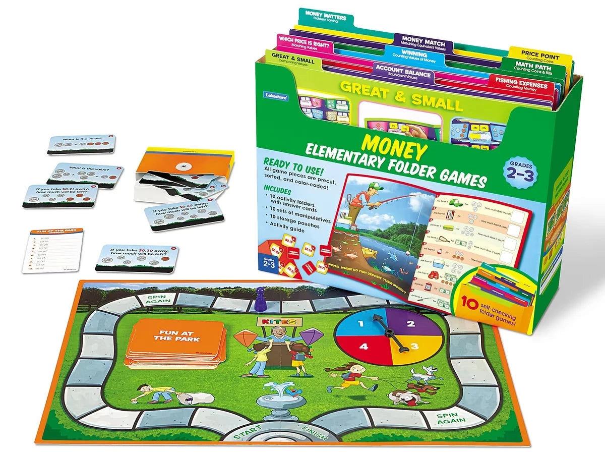 Money Folder Game Library - Gr. 2-3 - US 7529