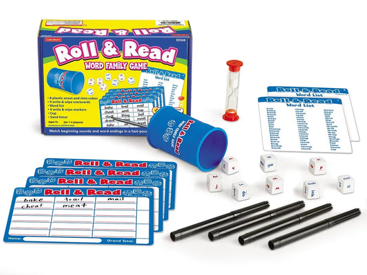 Roll & Read Word Family Game - US 3003
