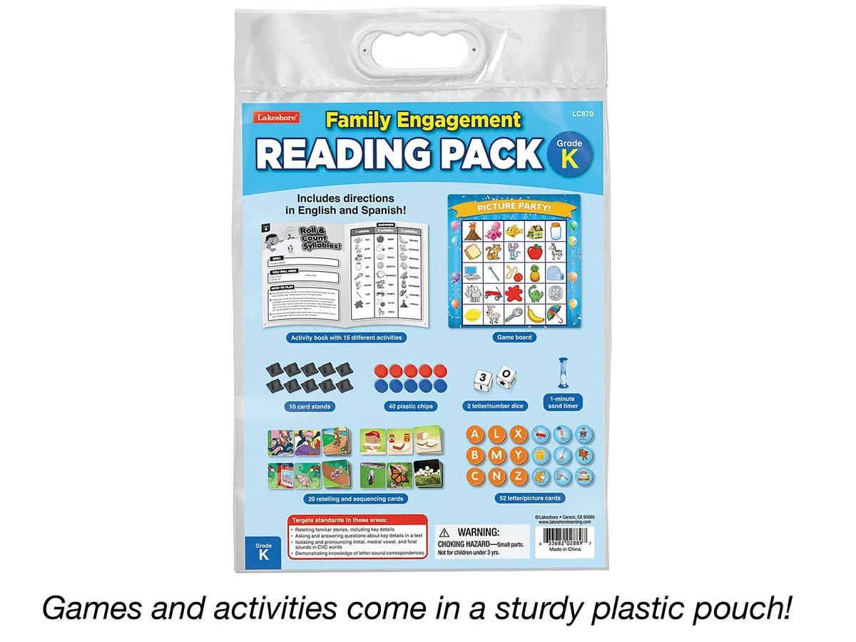 Family Engagement Reading Pack - Kindergarten - US 7990