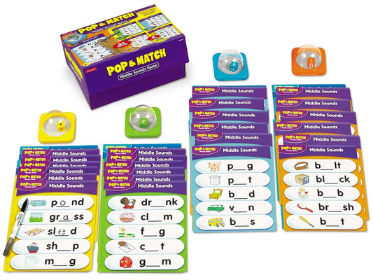 Pop & Match Middle Sounds Game Box - US 1471