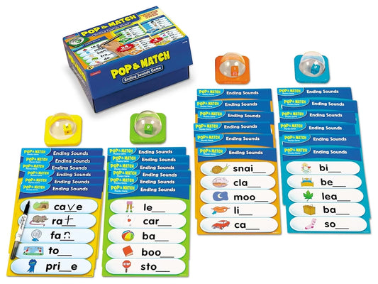 Pop & Match Ending Sounds Game Box - US 7734