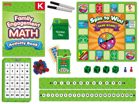 Family Engagement Math Pack - Kindergarten - US 8287
