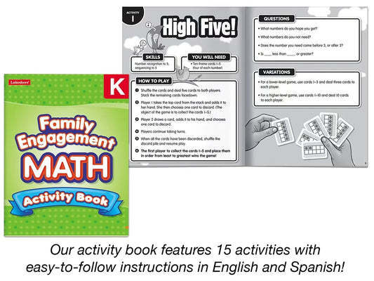 Family Engagement Math Pack - Kindergarten - US 8287