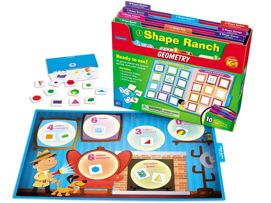 Geometry Folder Game Library - K-Gr. 1 - US 1835
