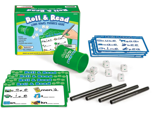 Roll & Read Long Vowel Game - US 5912