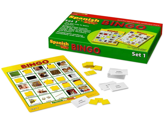 Spanish in a Flash Bingo - US 3698