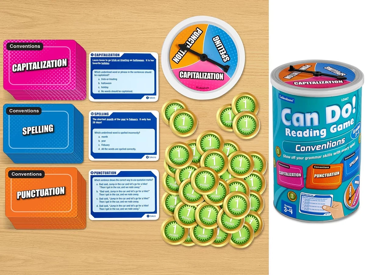 Can Do! Language Conventions Game - Gr. 3-4 - US 6123
