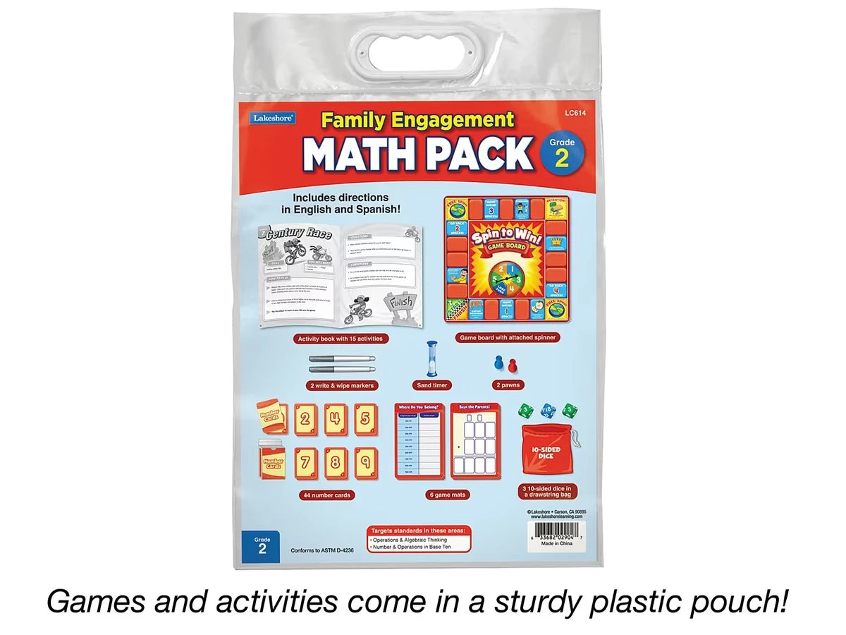 Family Engagement Math Pack - Gr. 2 - US 8048