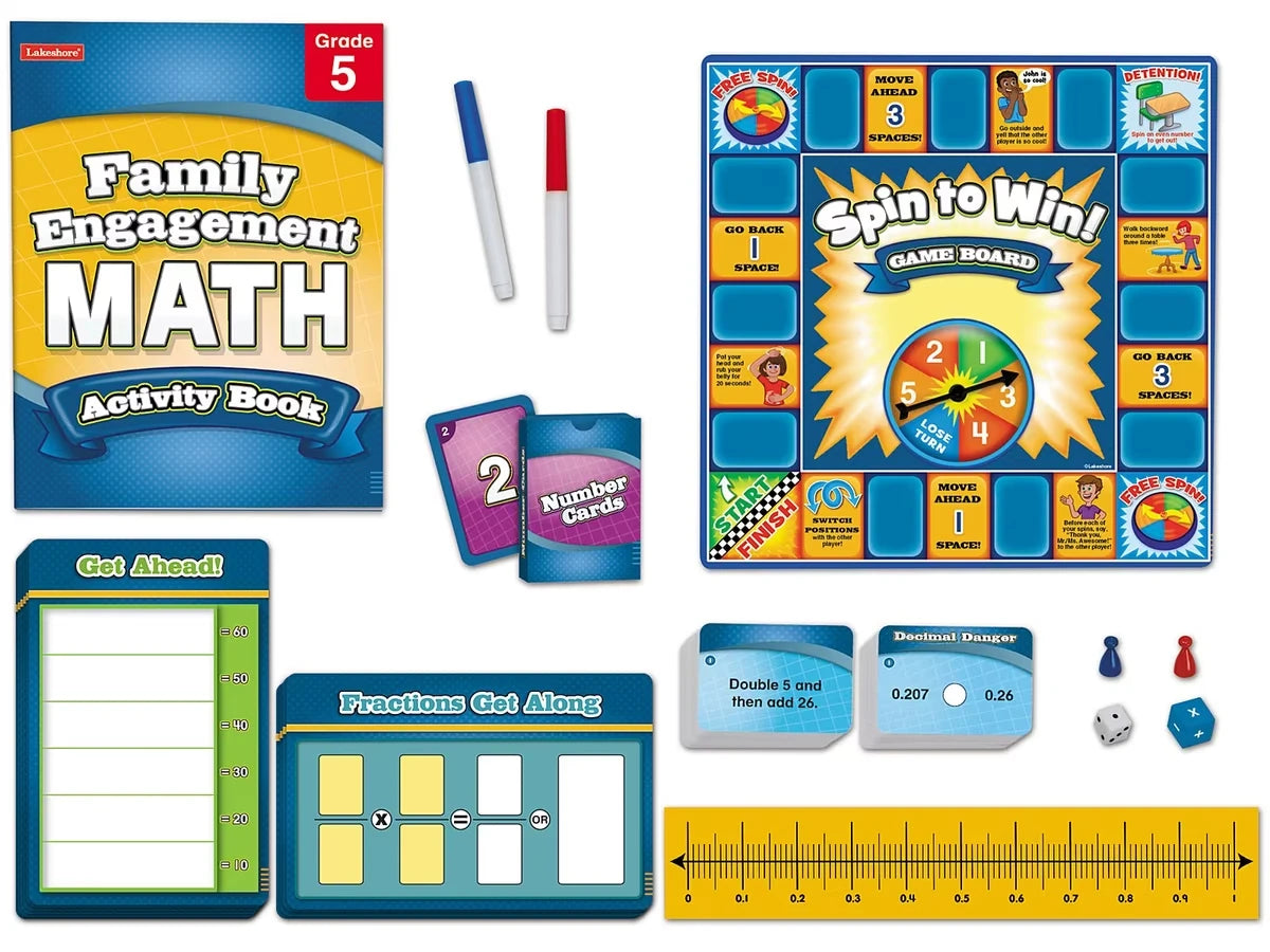 Family Engagement Math Pack - Gr. 5 - US 8195