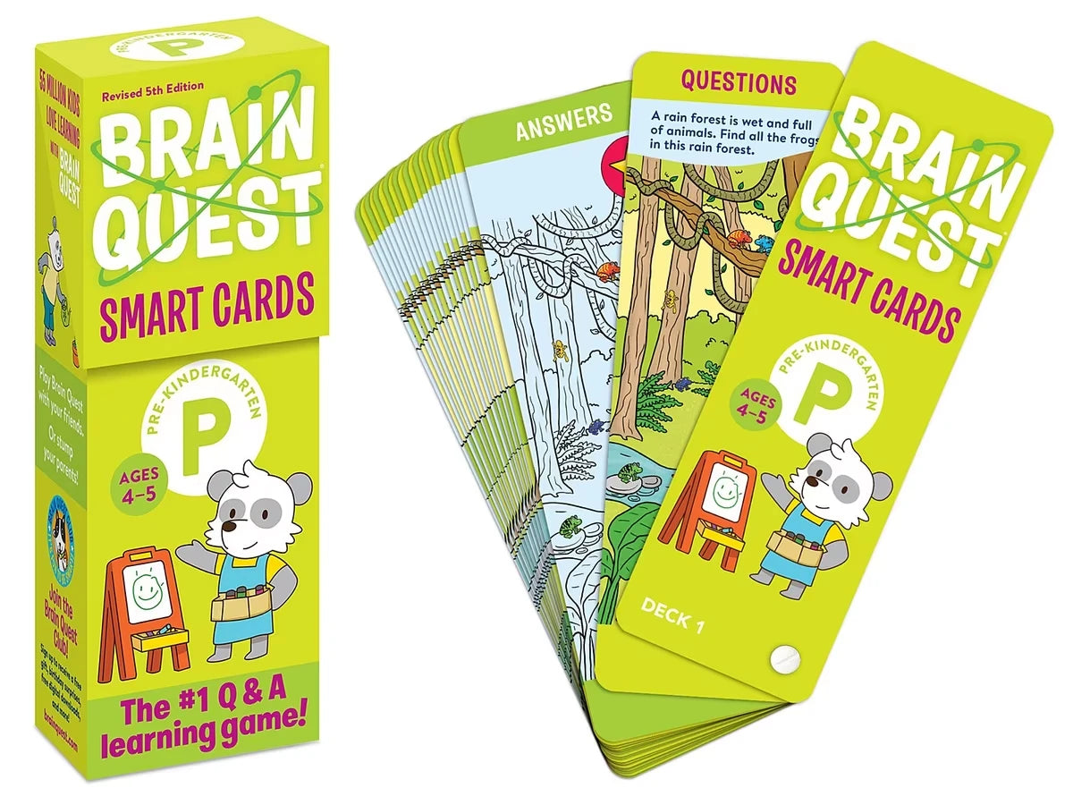 Brain Quest Challenge Cards - Pre-K - US 4715