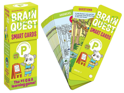 Brain Quest Challenge Cards - Pre-K - US 4715