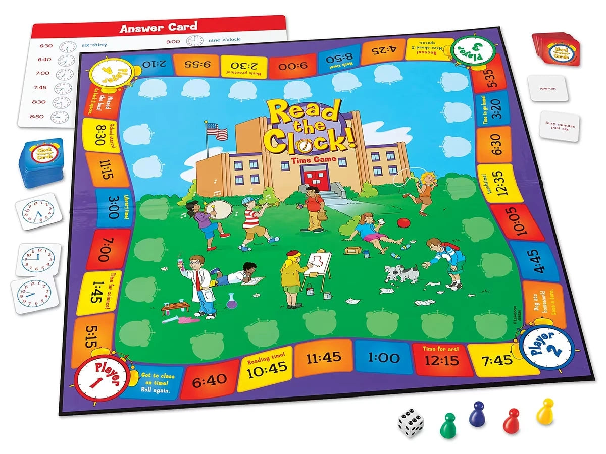 Read the Clock! Time Game - US 4790