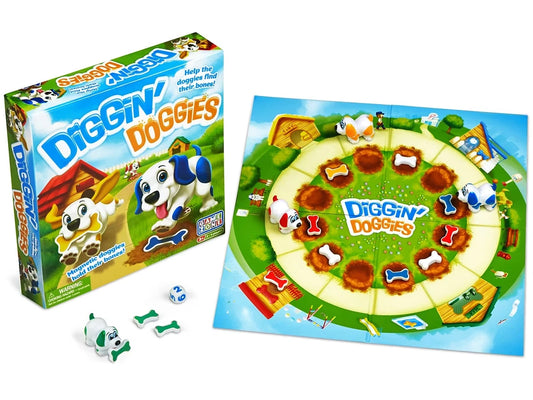 Diggin’ Doggies Color Match Game - US 5642