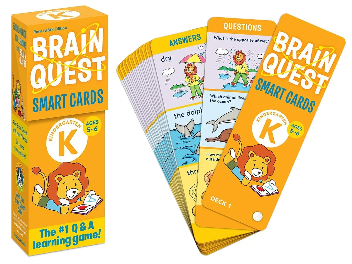Brain Quest Challenge Cards - Kindergarten - US 1511