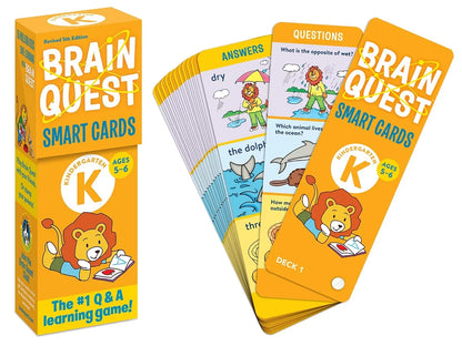 Brain Quest Challenge Cards - Kindergarten - US 1511