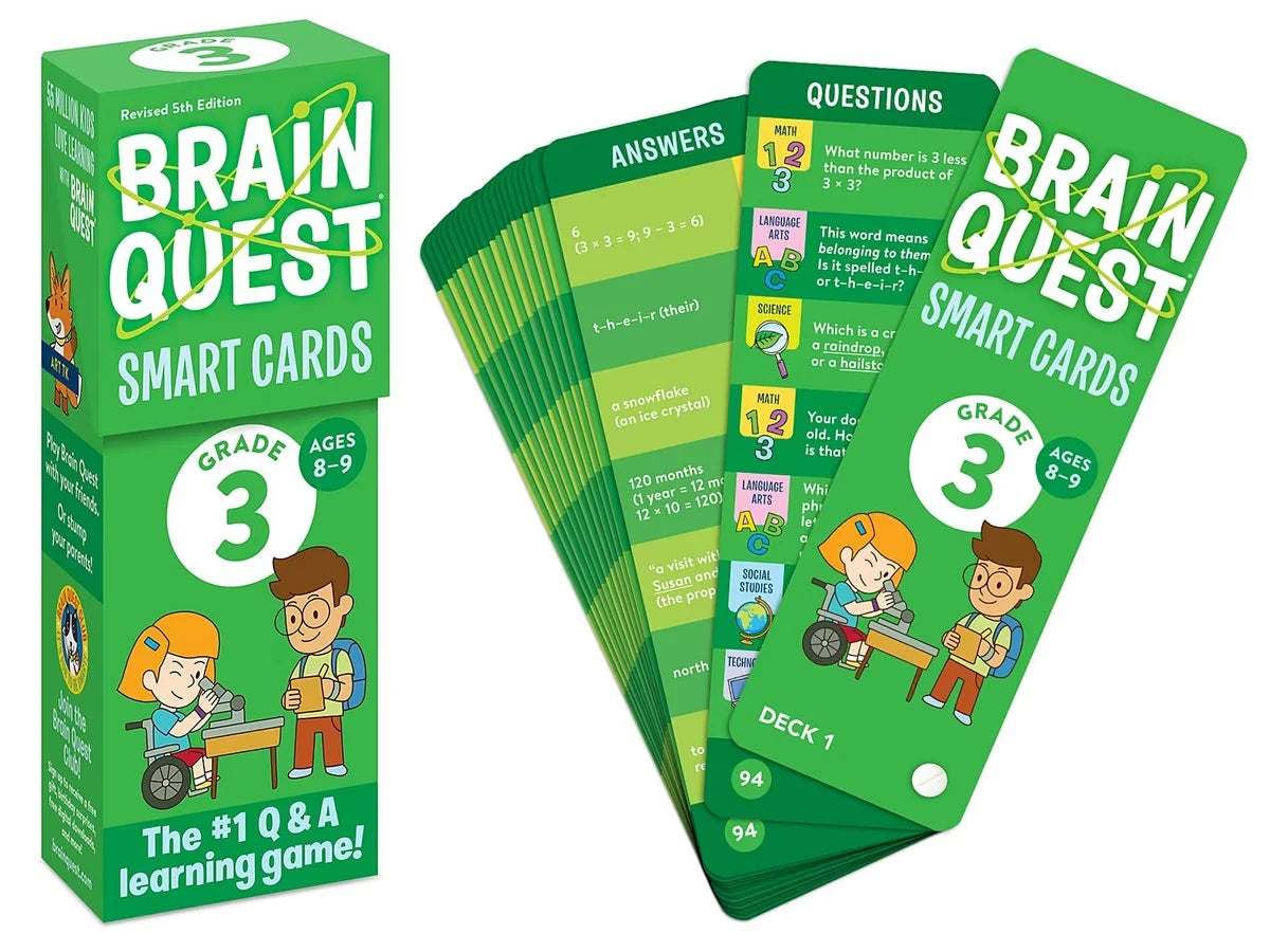 Brain Quest Challenge Cards - Gr. 3 - US 1722