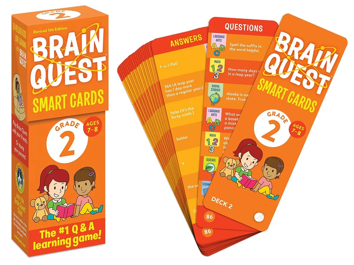 Brain Quest Challenge Cards - Gr. 2 - US 7153