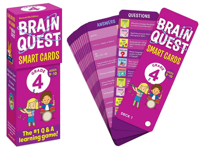 Brain Quest Challenge Cards - Gr. 4 - US 5447