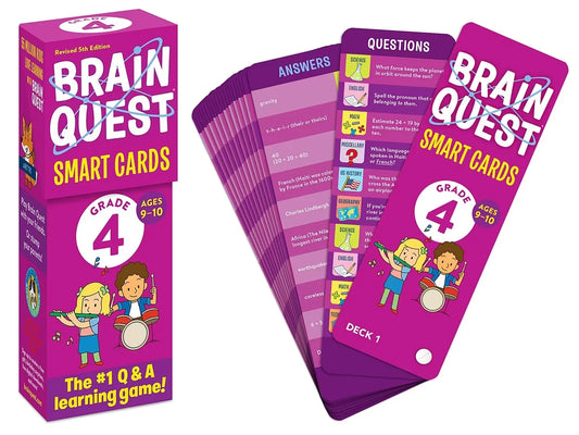 Brain Quest Challenge Cards - Gr. 4 - US 5447