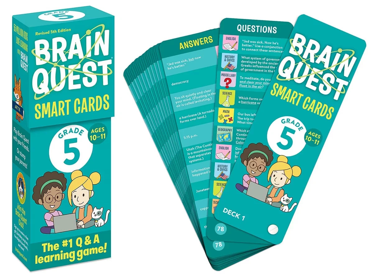 Brain Quest Challenge Cards - Gr. 5 - US 9503