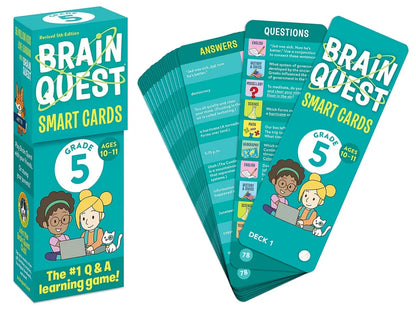 Brain Quest Challenge Cards - Gr. 5 - US 9503