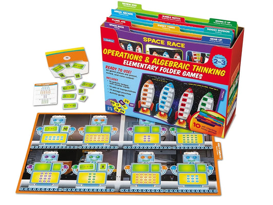 Operations & Algebraic Thinking Folder Game Library - Gr. 2-3 - US 5308