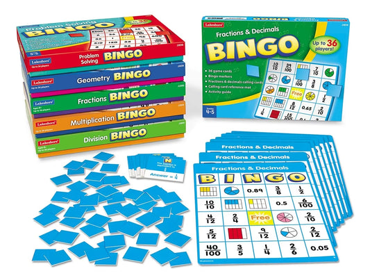 Math Bingo Library - US 6407