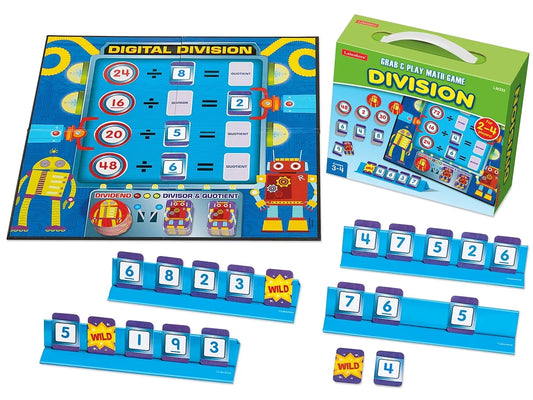 Division Grab & Play Game - Gr. 3-4 - US 8237